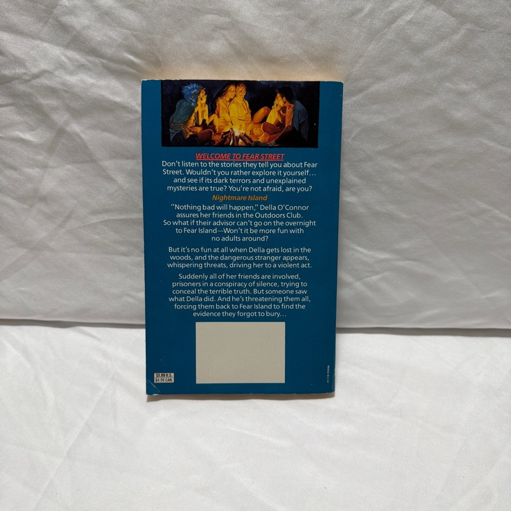 Fear Street series No.3 Overnight by R. L. Stine 1st Edition 1989 paperback - Picture 2 of 6